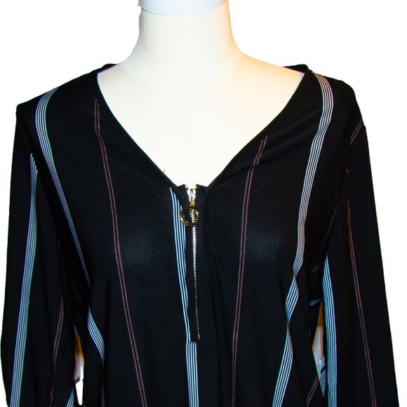 Women's Blouse Loose Tops/ Casual/ Short/ Sleeve 3/4/ - Picture 2 of 3